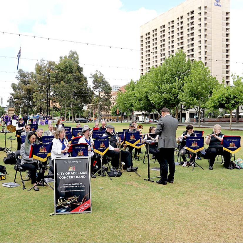City of Adelaide Concert Band Victoria Square