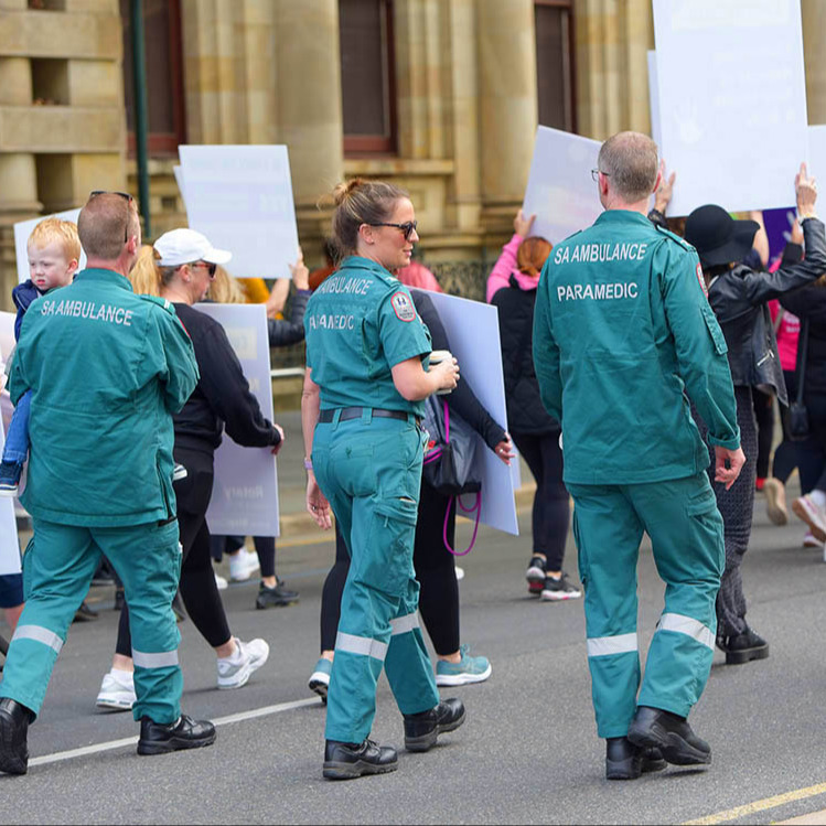 SA Ambulance Service team members