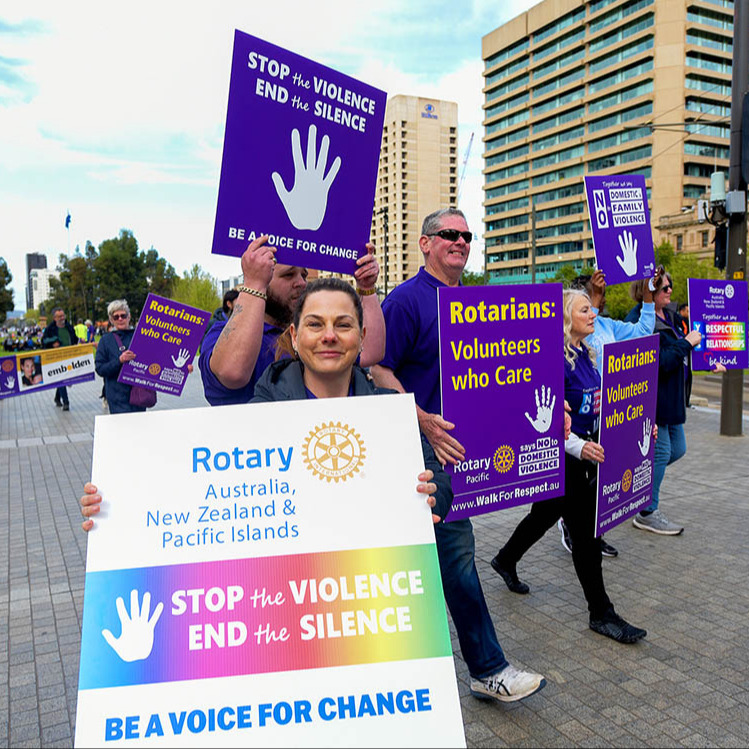 /Rotarians Volunteers who Care