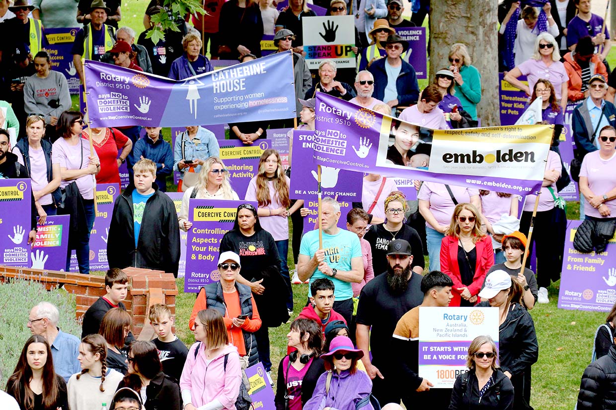 Ebolden and Catherine House say NO to DV with their supporters